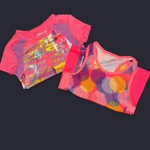 Set of 2 Kids skechers active top. size 5/6